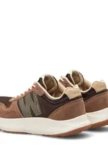 Woden Mathilde Runner-  suede Chocolade