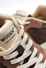 Woden Mathilde Runner-  suede Chocolade