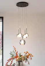 Hanglamp - Saigy  5 -  rond zwart