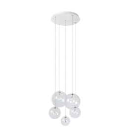 Hanglamp - Camy - wit helder