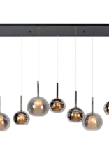 Hanglamp - Saigy 7 - rechthoek zwart