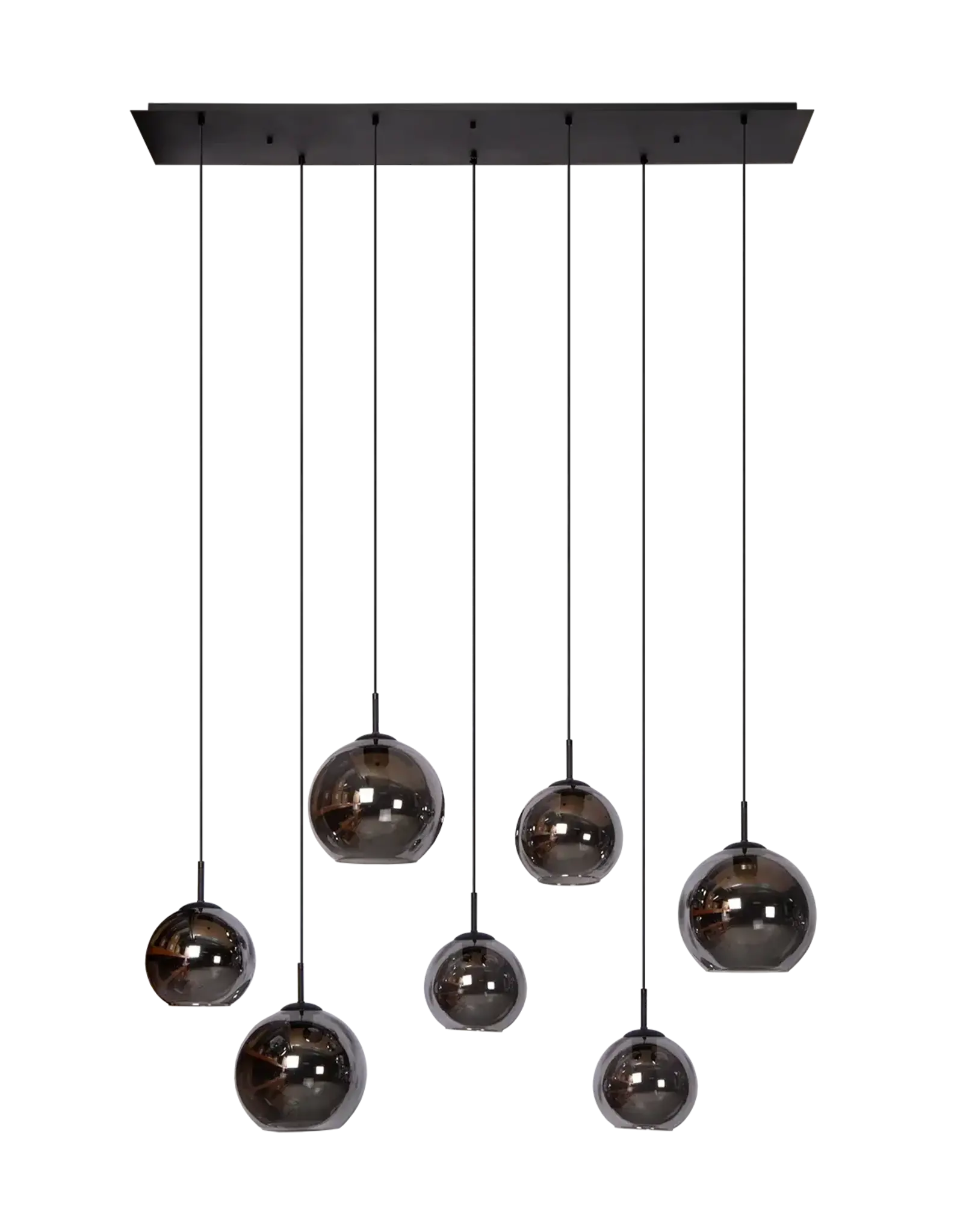 Hanglamp -  Bueny - Smoky grey glass