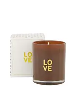 Zusss Geurkaars - Glas in doosje love bruin