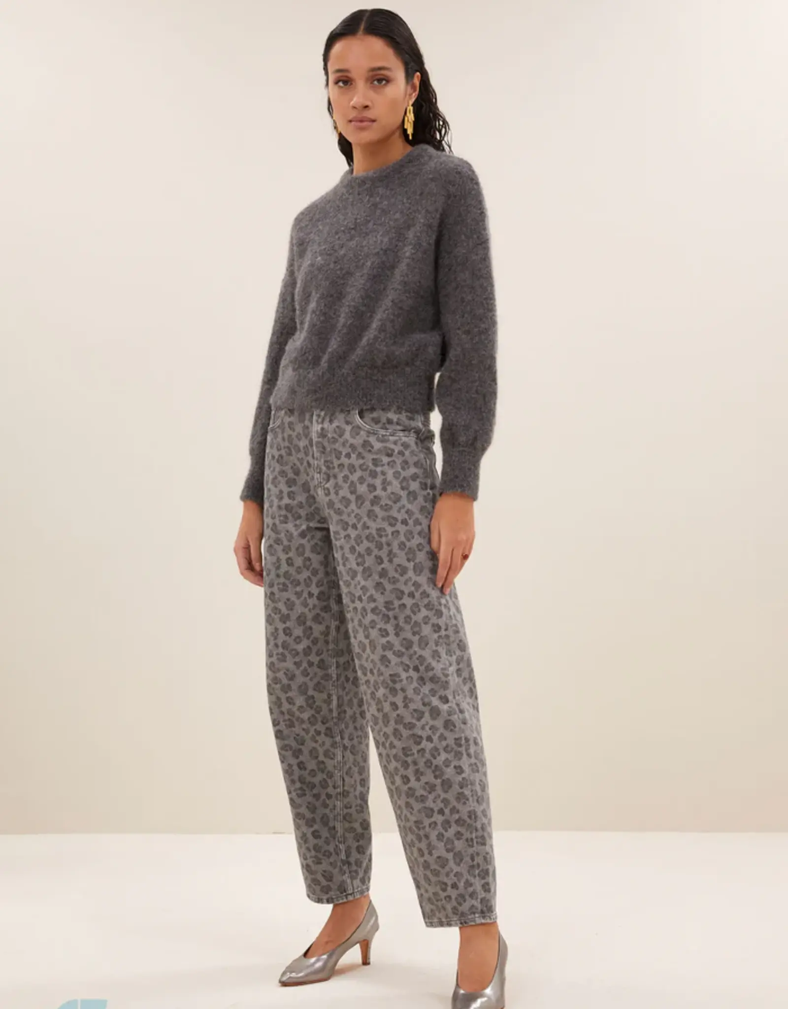 By-bar Pullover - Sonny donkergrijs