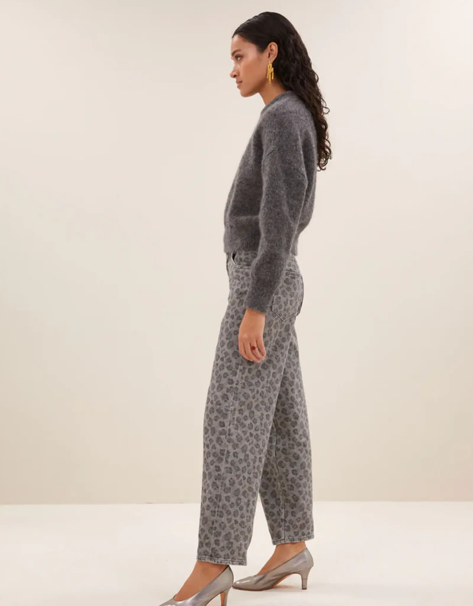 By-bar Pullover - Sonny donkergrijs