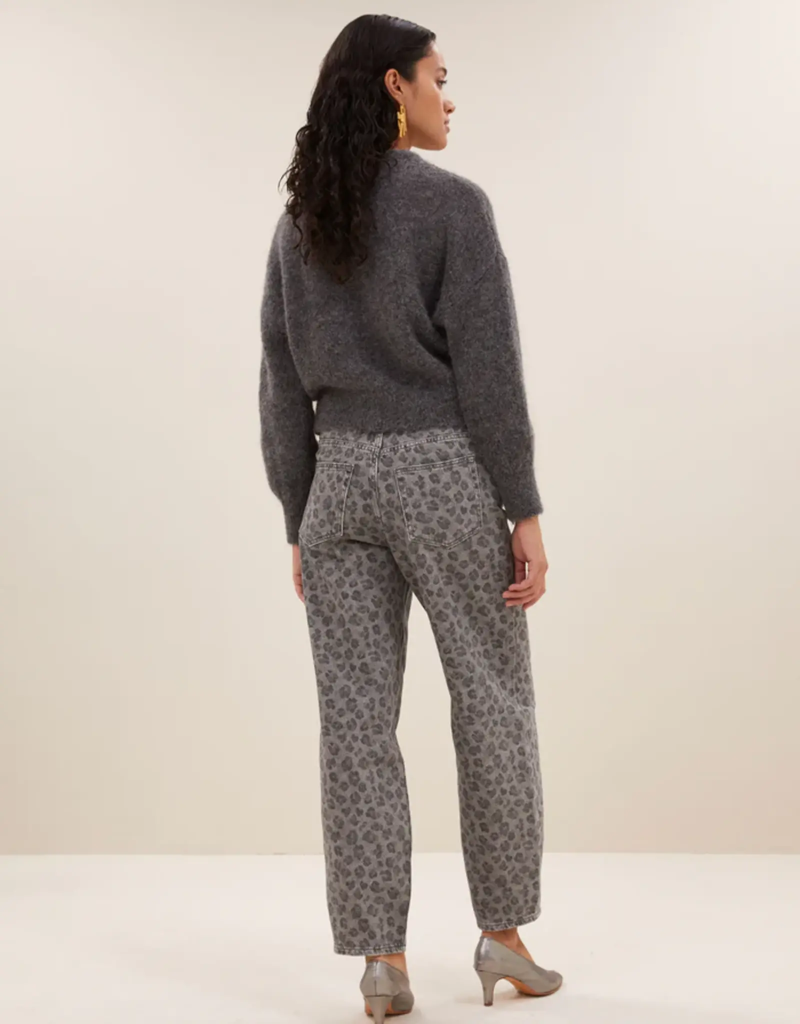 By-bar Pullover - Sonny donkergrijs