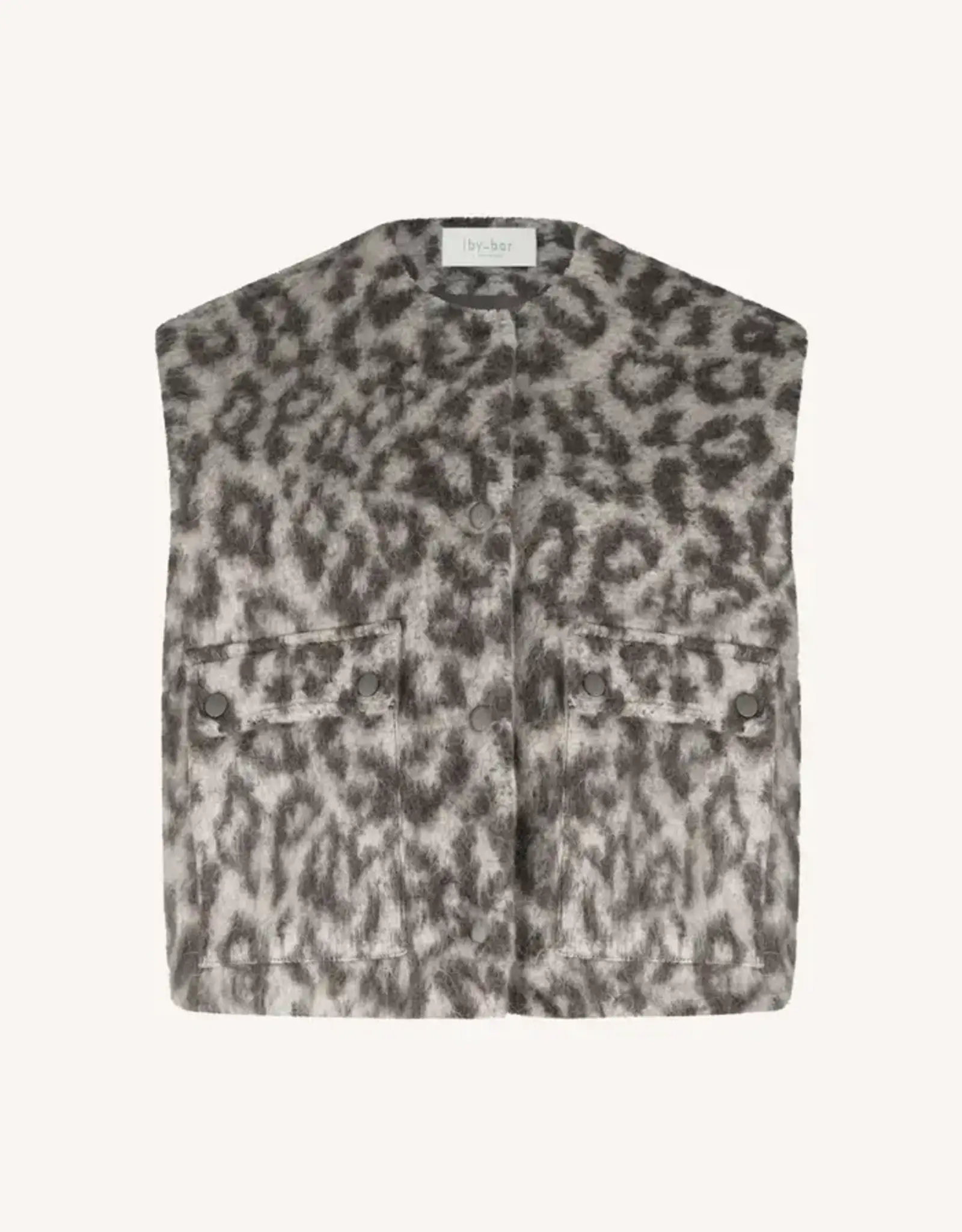By-bar Vest - Maggie leopard