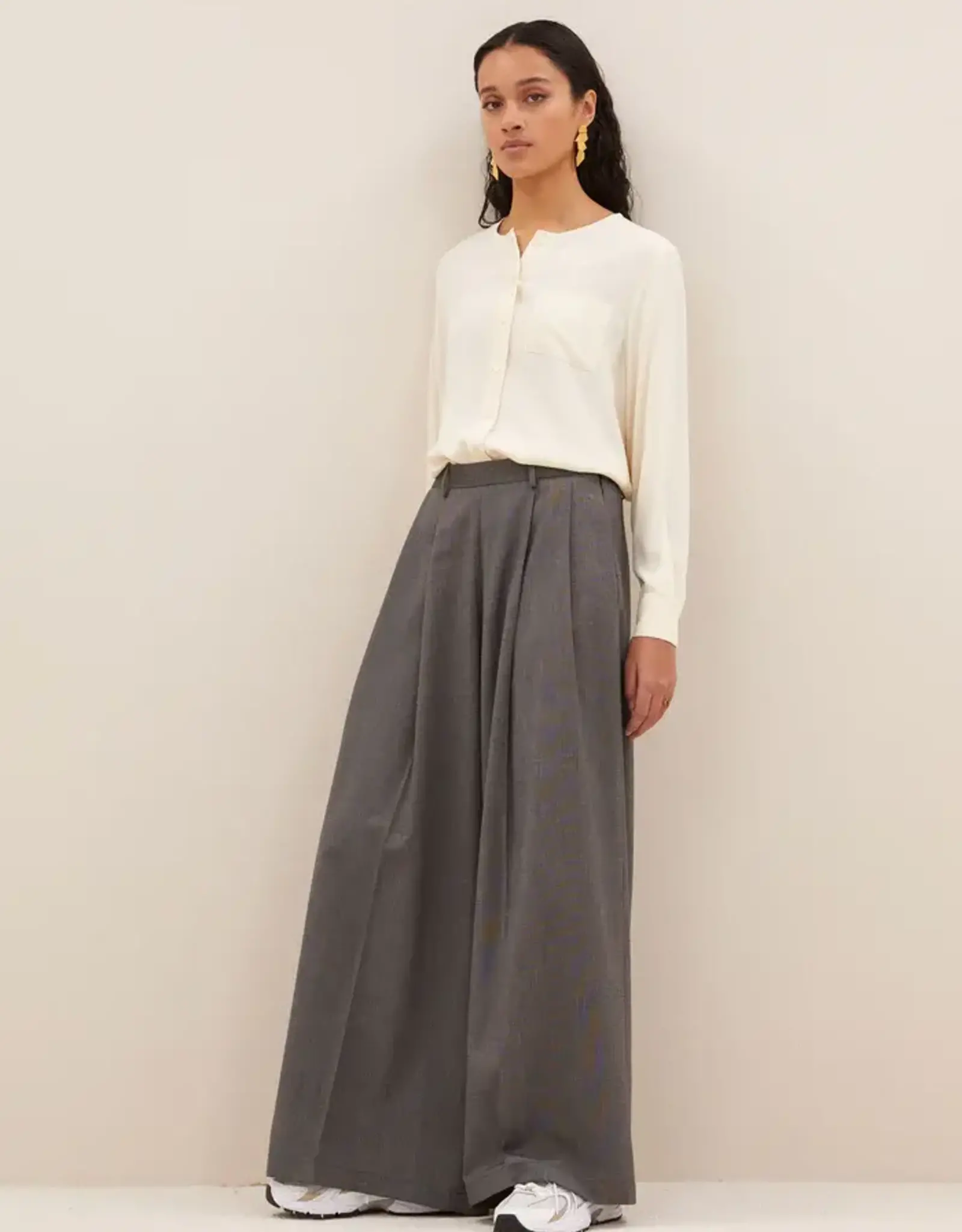 By-bar Broek - Sef - Grijs