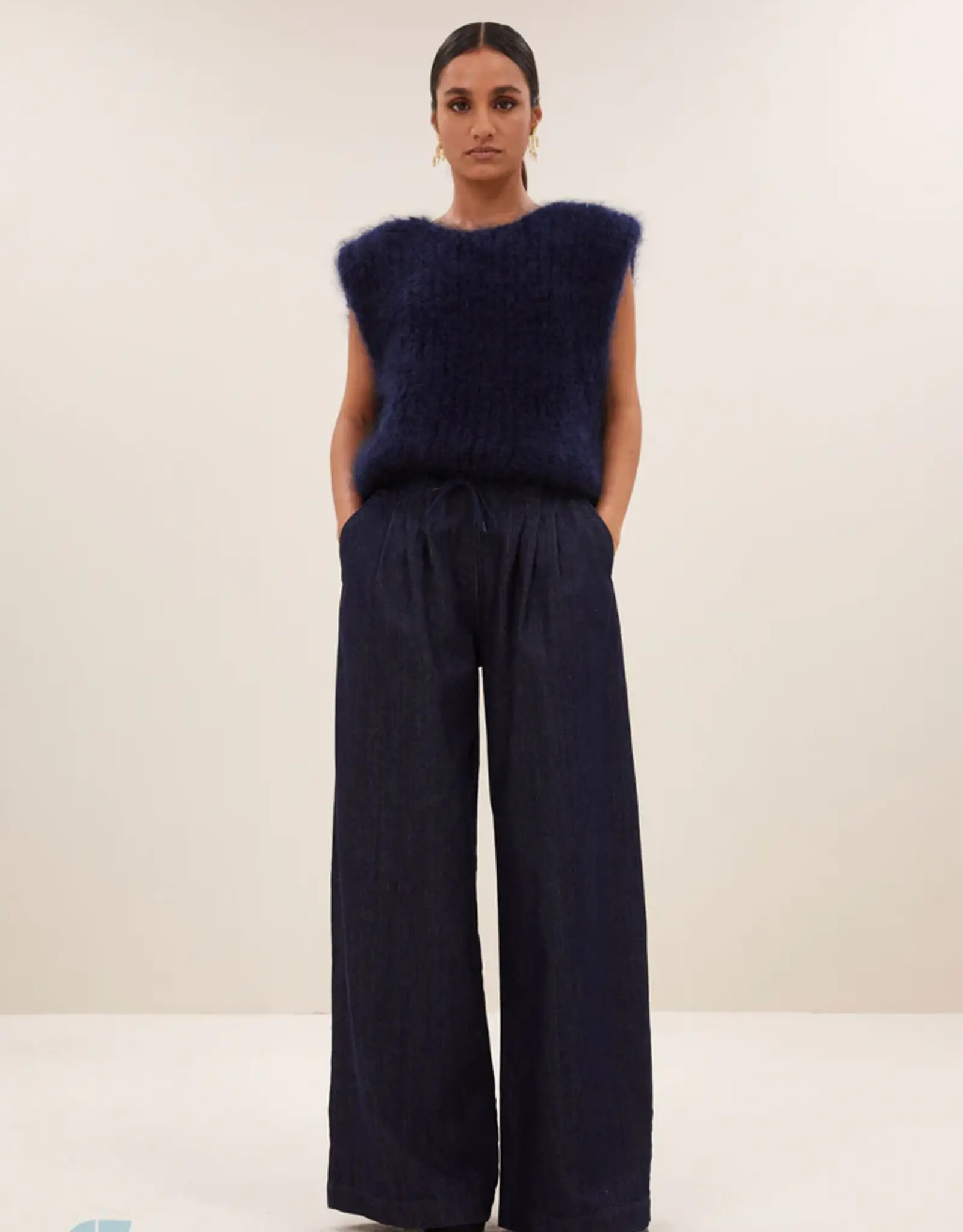 By-bar Broek - Jaxx stockholm  - blauw