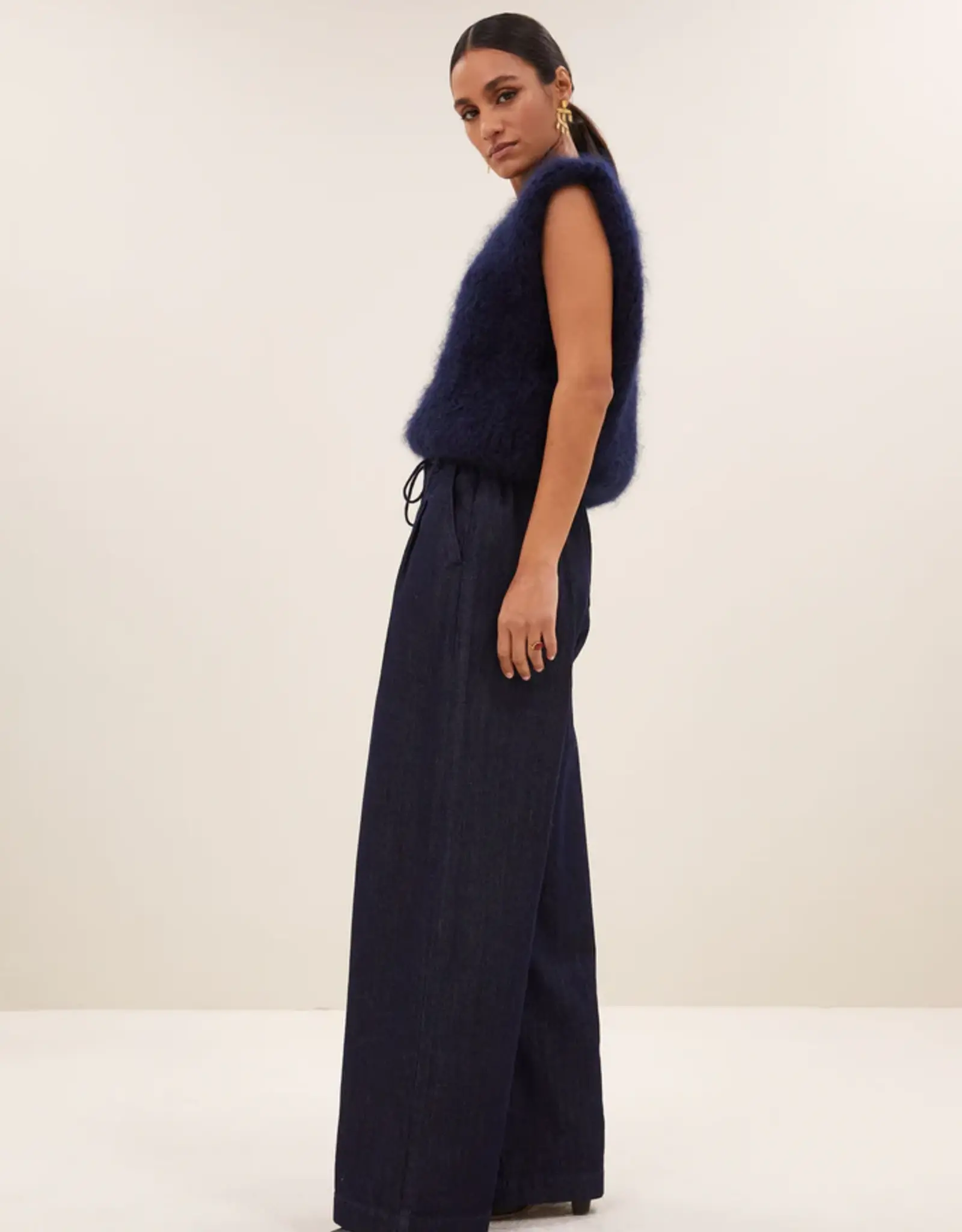 By-bar Broek - Jaxx stockholm  - blauw