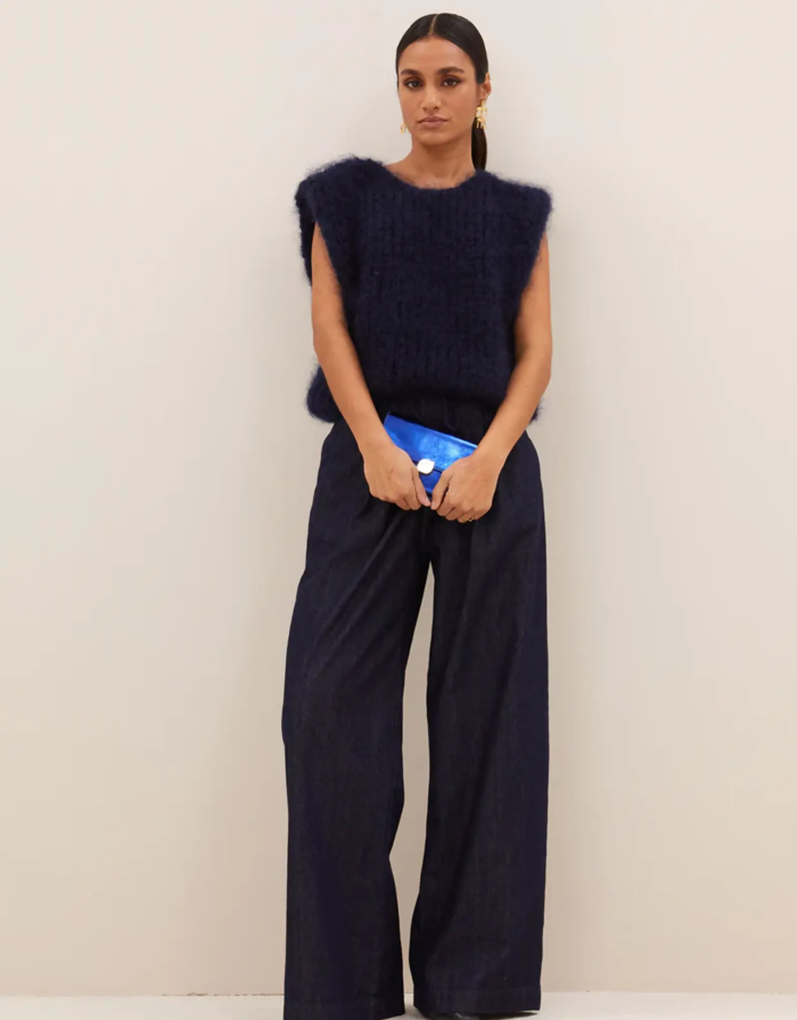 By-bar Broek - Jaxx stockholm  - blauw