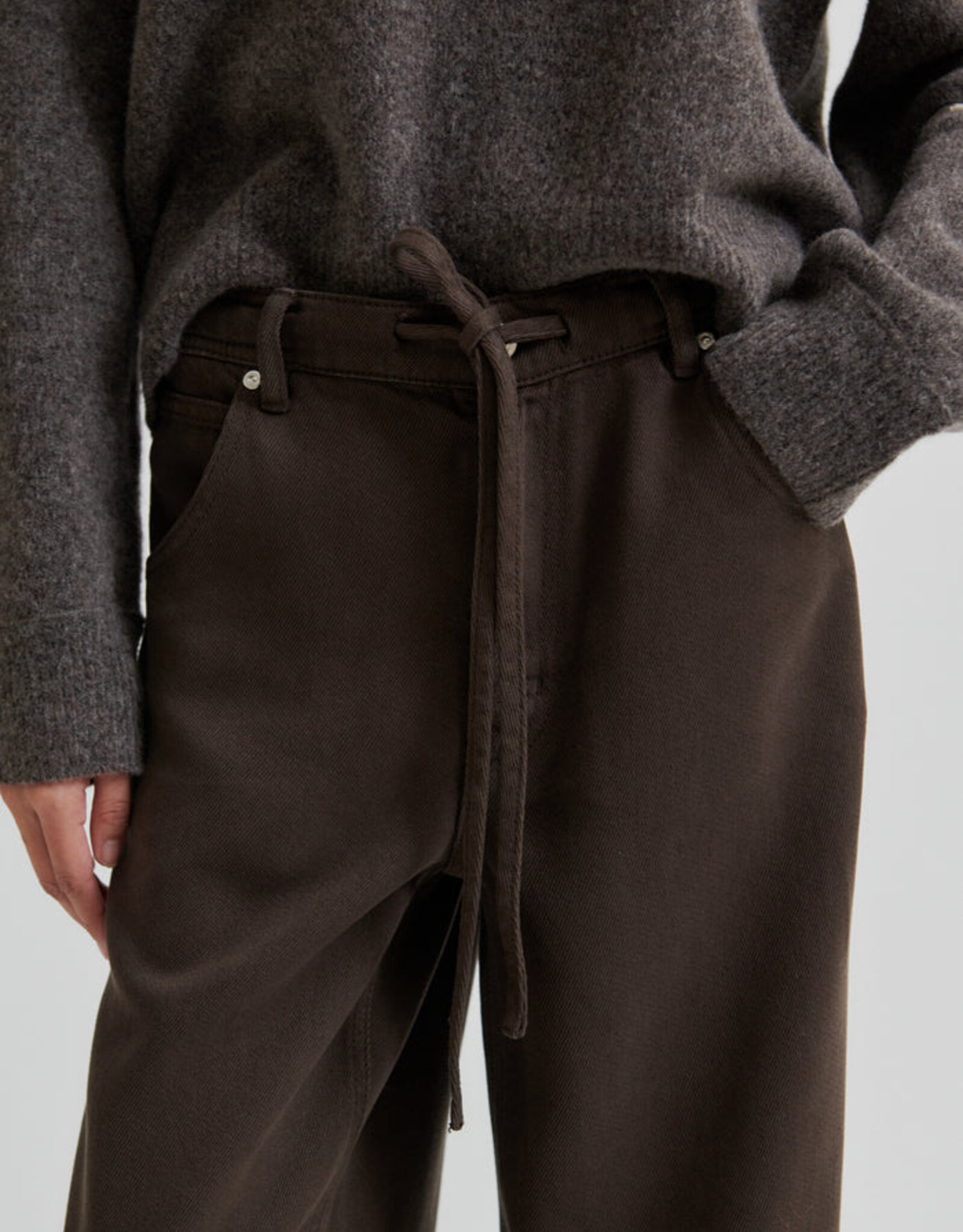 Second female Broek - Jeans irvine bruin