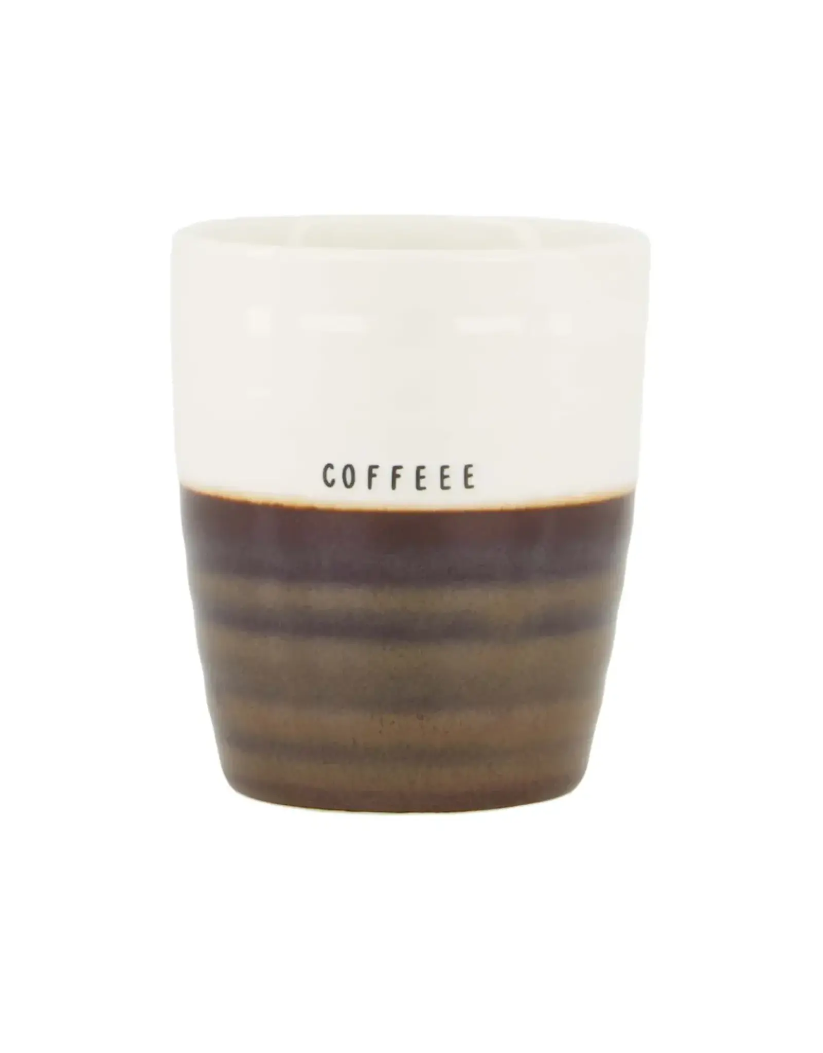 Zusss Koffiemok - Coffee wit/bruin