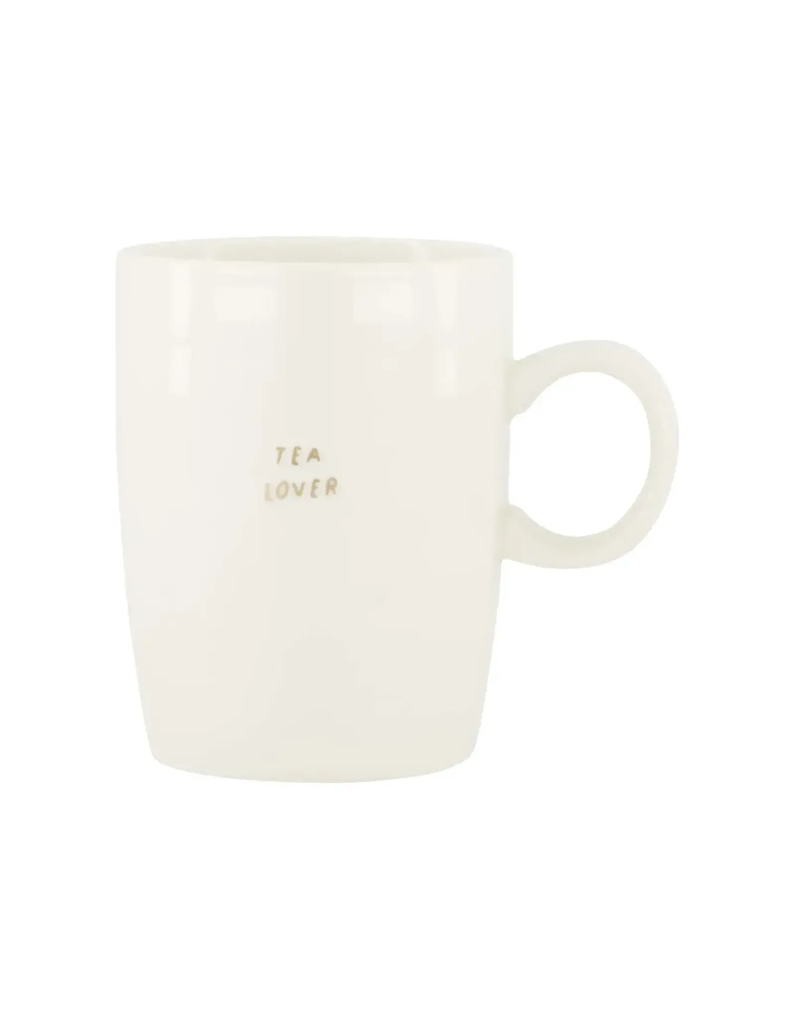 Zusss Theemok - Tea lover wit/goud