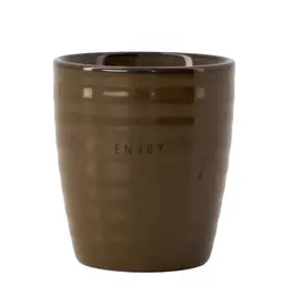 Zusss Koffiemok - Enjoy bruin