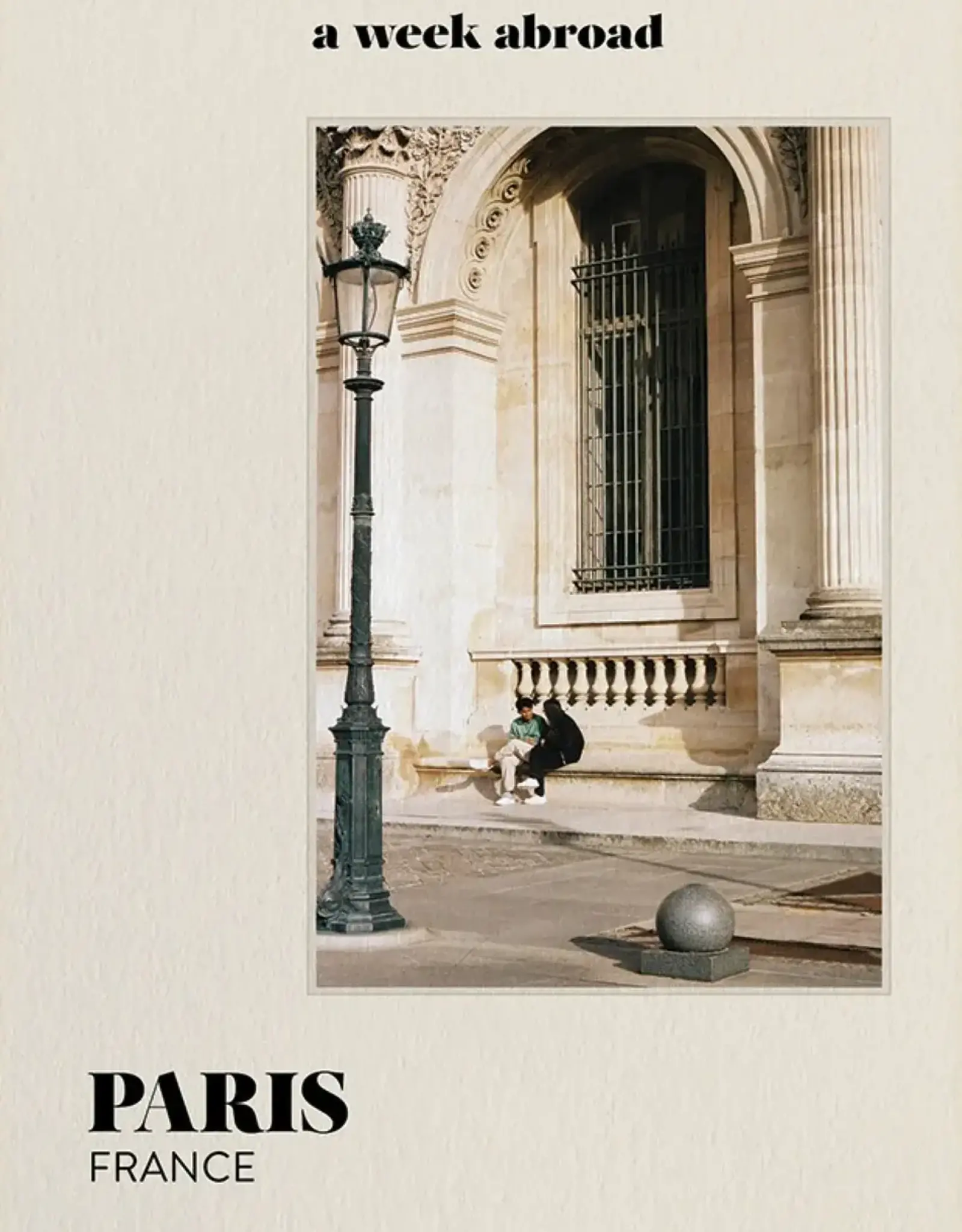 New Mags A week abroad paris