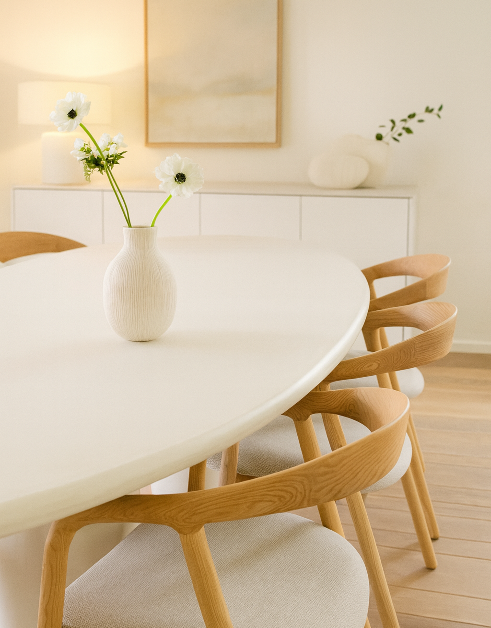 Maatwerk tafel - Beton Ciré - Mortex of lavasteen