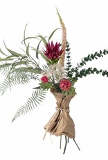 Bloomingville Kunstbloem - Bouquet rood