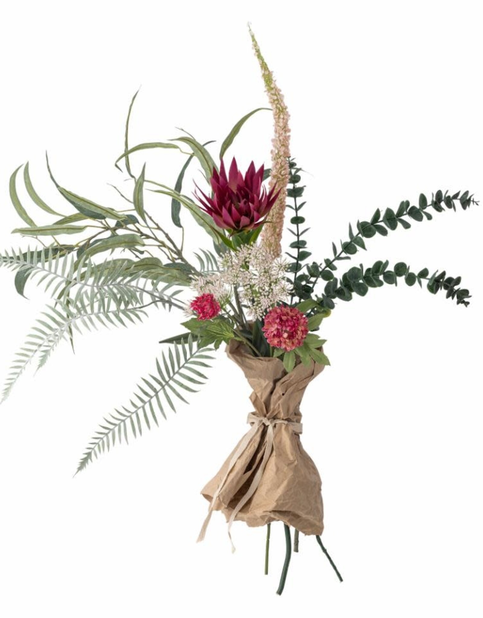 Bloomingville Kunstbloem - Bouquet rood