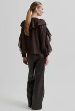 Second female Blouse - Fria chocoladebruin M