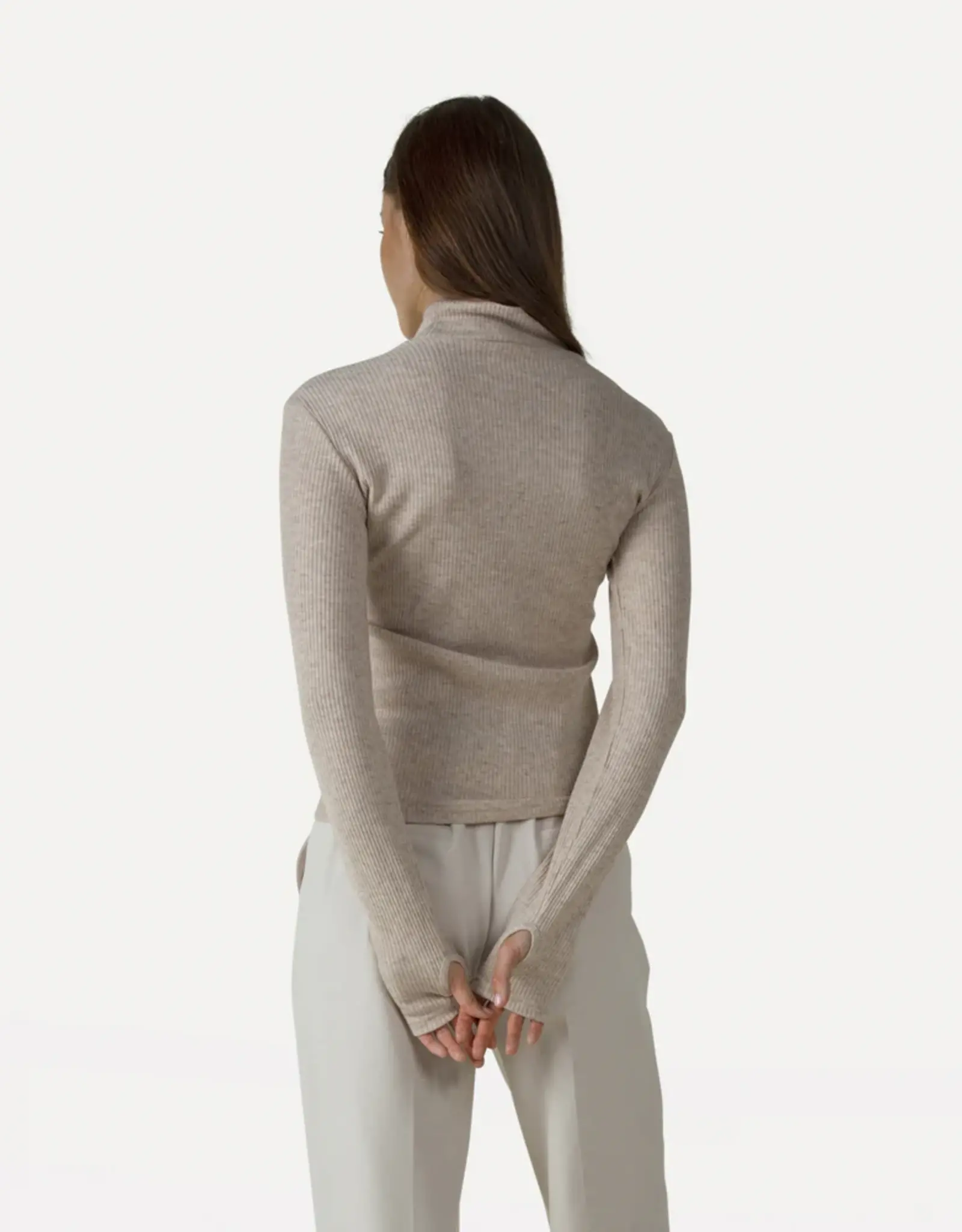 Another label Top - Enith beige