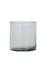 Zusss Theelight - Hammerd glas M grijsblauw