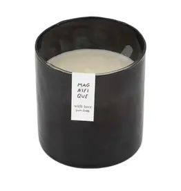 Zusss Geurkaars - Hammerd glas antracietgrijs