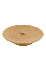 Zusss Glastopper hout hartje naturel