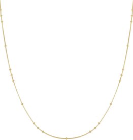 Ania Haie Ketting -  mini bead station - goud