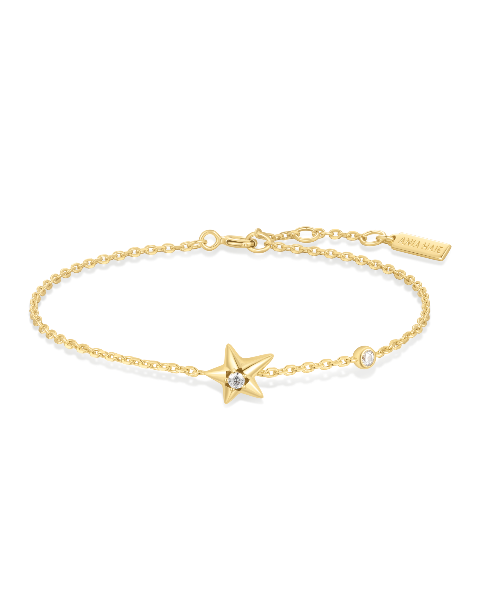 Ania Haie Armband - sparkling star - goud