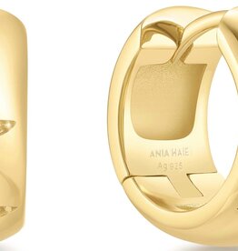 Ania Haie Oorbel - Gold celestial chunky huggie