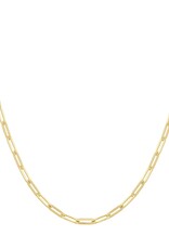 Ania Haie Ketting - Gold paper clip