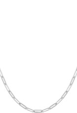 Ania Haie Ketting - Zilver paper clip - goud