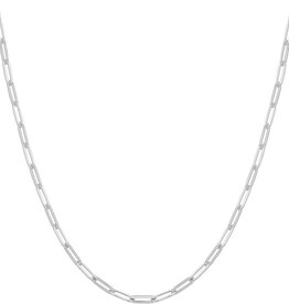 Ania Haie Ketting - Zilver paper clip - goud