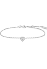 Ania Haie Armband -  sparkling tiny shield - zilver