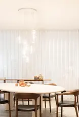 Hanglamp - Camy 9 - wit helder glas