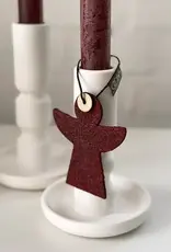 Ornament - Angels burnt olive (set of 6)