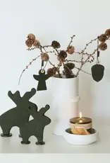 Ornament - Angels burnt olive (set of 6)