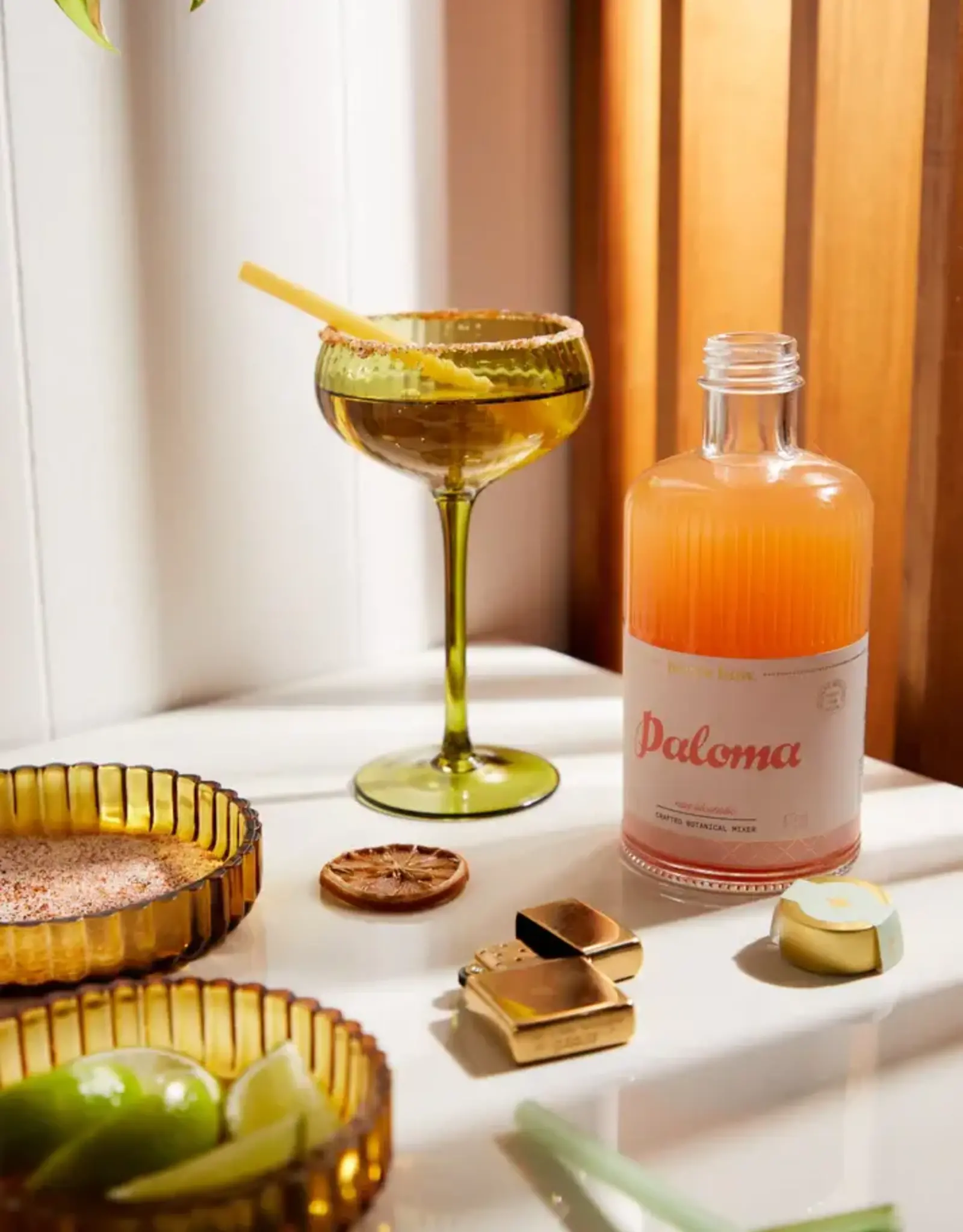 Designworks Collective Glas - Scout Lowball - Set van 2 Amber
