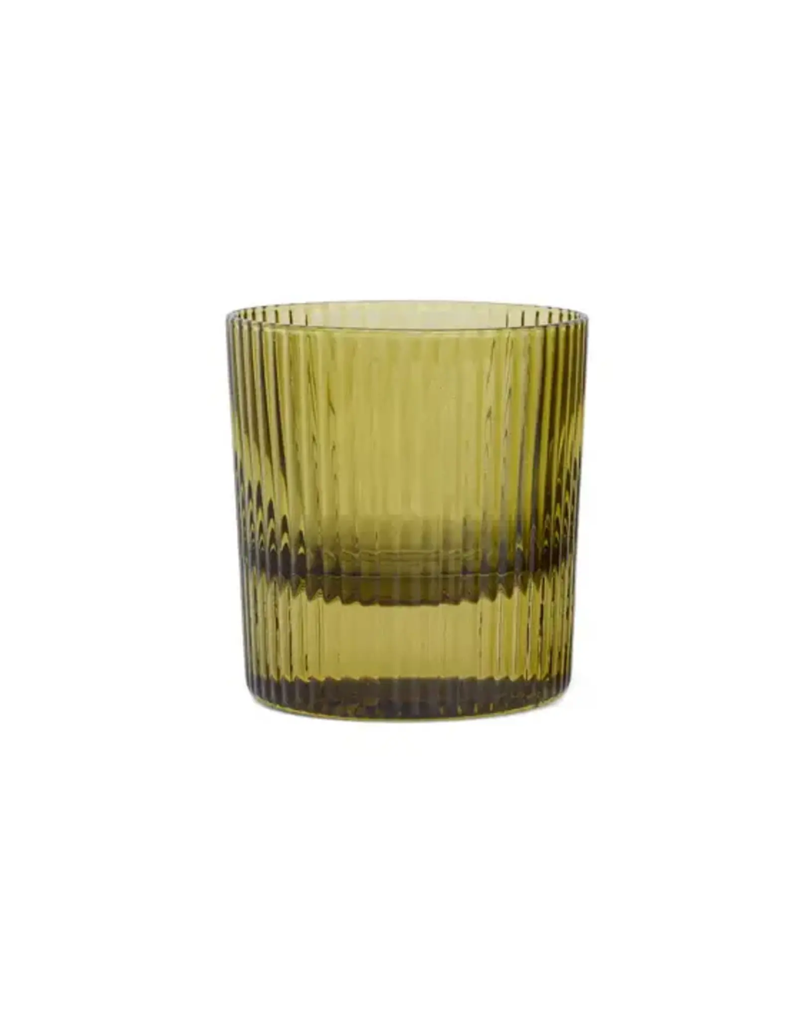 Designworks Collective Glas - Scout Lowball - Set van 2 Olijf