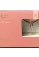 Designworks Collective Glas - Lou coupe - set van 2 blush