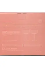 Designworks Collective Glas - Lou coupe - set van 2 blush
