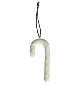 Ornament - Zuurstokken, glanzend zand (set of 4)