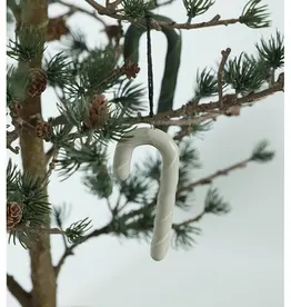 Ornament - Zuurstokken, glanzend green (set of 4)