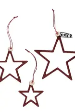 OOhh collection Kerstster - Wine M (set of 3)