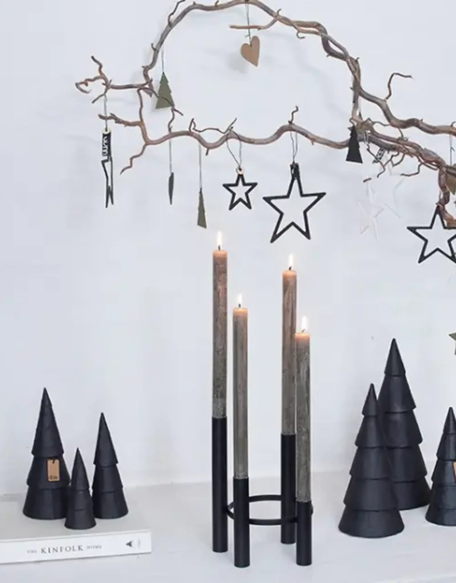 OOhh collection Kerstster - Olijf M (set of 3)