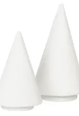 Kerstboom wit (set of 2)
