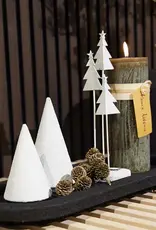 Kerstboom wit (set of 2)