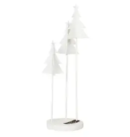 Kerstboom op staander wit