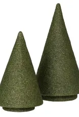 Kerstboom olijf (set of 2)